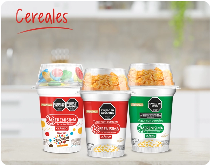 La Serenísima Clásico Card Yogures con cereales