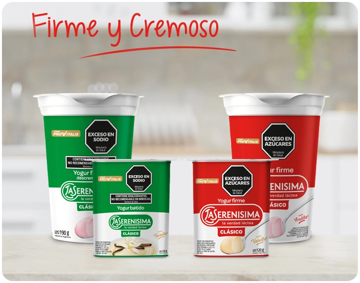 La Serenísima Clásico Card Yogures con firme y cremoso