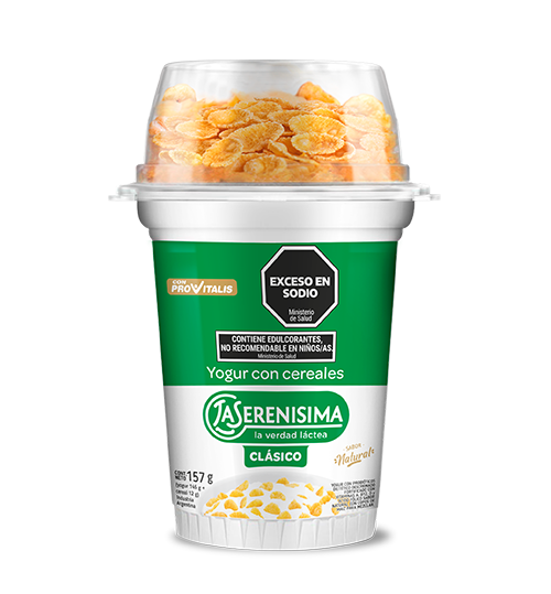 La Serenísima Clásico Yogur con cereales descremado La Serenísima Clásico Yogur con cereales descremado
